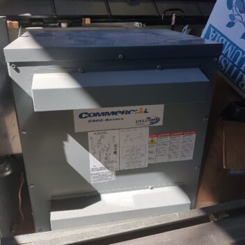 Delta Transformer 75 KVA - 600 V - 208/120 V