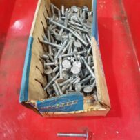 Used Flat head bolts