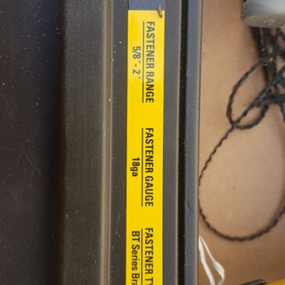 Stanley Fatmax 18GA Brad Nailer