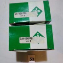 Used INA  Precision Bearings GAY40NppB ( pair)