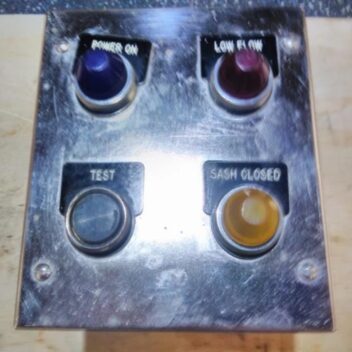 Used Control Unit 3 Lights  i/c on button