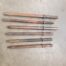 Used 6 Various Sized Jack Hammer Bits Used