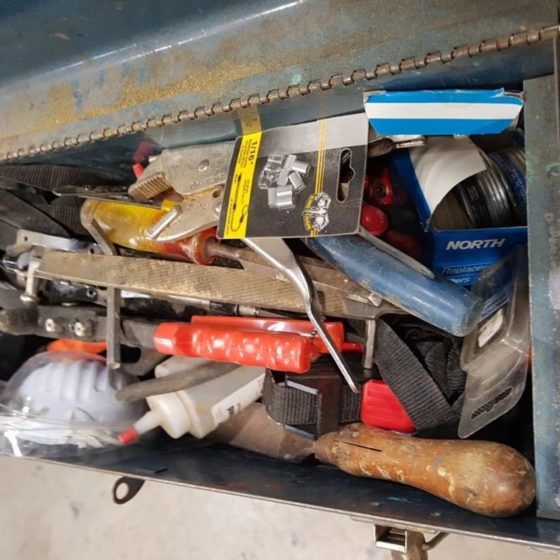 ETF Tool Box Full Of Misc. Tools