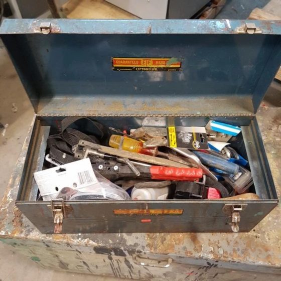 ETF Tool Box Full Of Misc. Tools