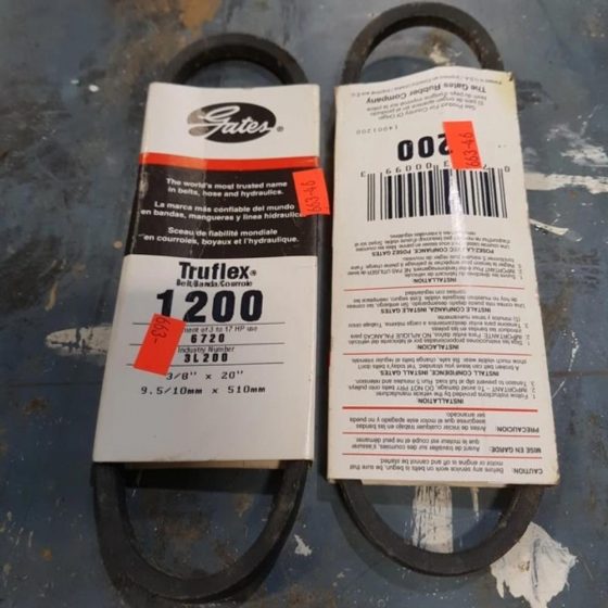 Gates Truflex Belt 3/8 x 20