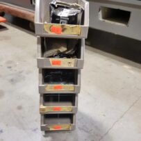 Used Small Inter-Locking Units (x6) for screws, nuts, etc