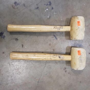 Used Rubber Mallets (x2)