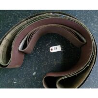 Used 4 x 36 (4) 80 grit 6 x 72  sanding belts(5)