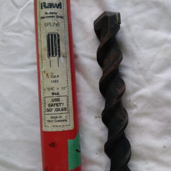 Used two flute carbide splined concrete drill Denmark