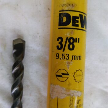 Used TWO flute carbide splined concrete drill Dewalt