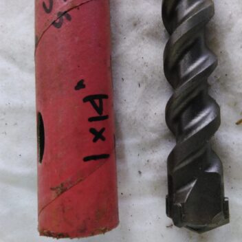 Used FOUR flute carbide SDS MAX concrete drill Germany