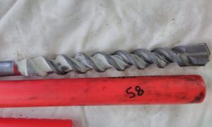 FOUR flute carbide SDS MAX concrete drill Hilti Lightly used