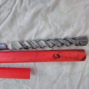 Used FOUR flute carbide SDS MAX concrete drill Hilti Lightly used