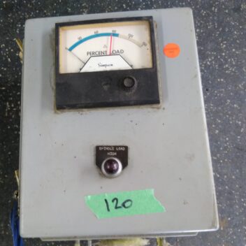 Used Hoffman percent Load Meter in box c/w hinge