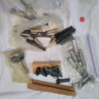 Assortment of Boring Bits & Lath Tooling