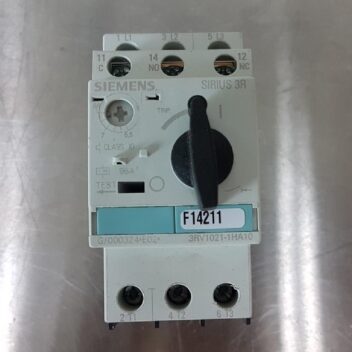 Used Siemens 3RV1021-1HA10 Circuit Breaker