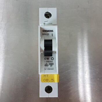 Used Siemens 5SX21 C10 Circuit Breaker