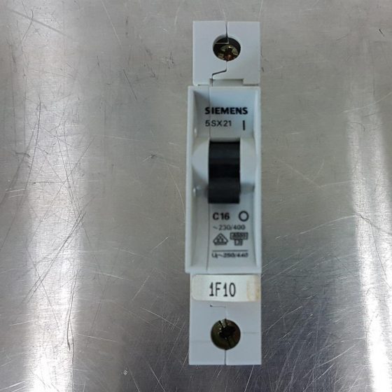 Siemens 5SX21 C16 Circuit Breaker