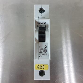 Used Siemens 5SX21 C1 Circuit Breaker