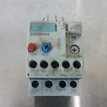 Siemens 3RU1116-1GB0 overload relay