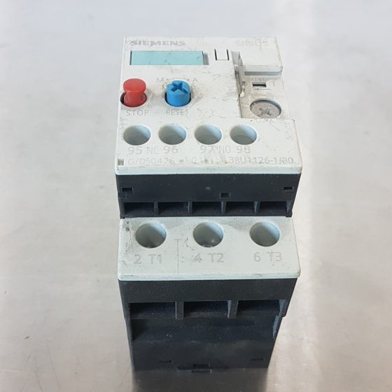 Siemens 3RU1126-1JB0 overload relay