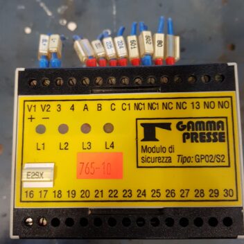 GAMMA PRESSE SAFETY MODULE GP02/S2