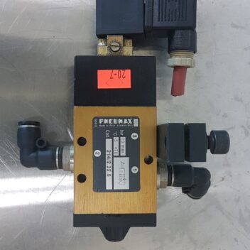 Pneumax pneumatic actuated valve 214/2.32.5