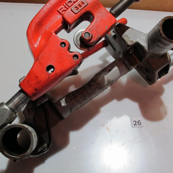 Ridgid reamer cutter assembly