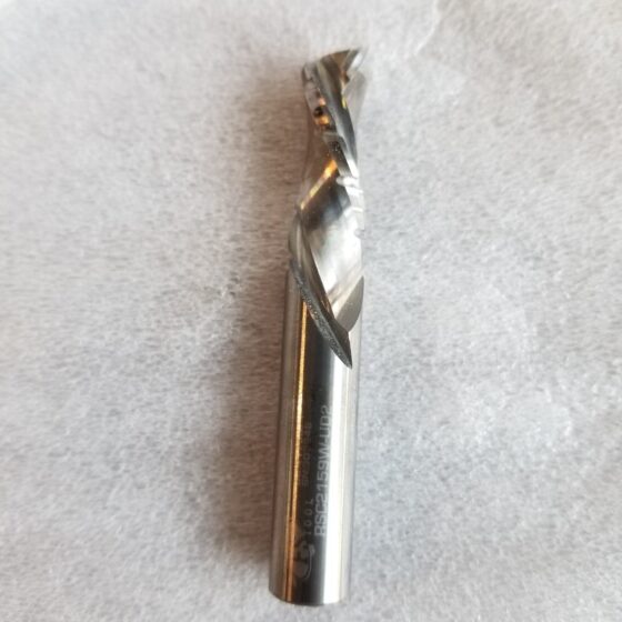 2 Flute Solid Carbide Chipbreaker Compression Spiral