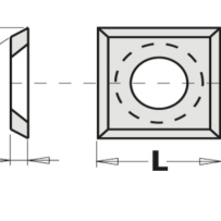 790.140.00 Carbide Knife Insert