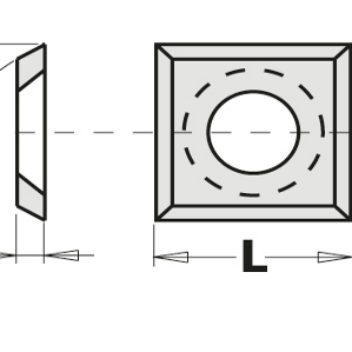 790.140.00 Carbide Knife Insert