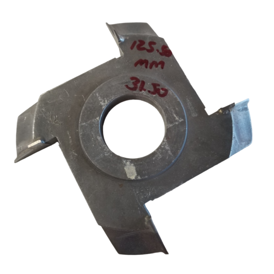 31.5 x 125.5mm Moulder Cutter Head