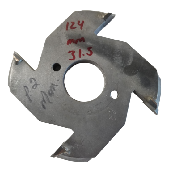 31.5 x 124mm Moulder Cutter Head