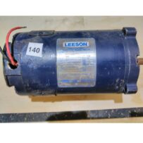 LEESON 1/3 HP MOTOR 1800 RPM 12VOLTS DC MODEL# C4D17NK60