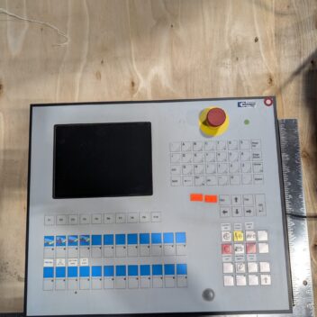 HOMAG BRANDT EDGEBANDER CONTROL PANEL